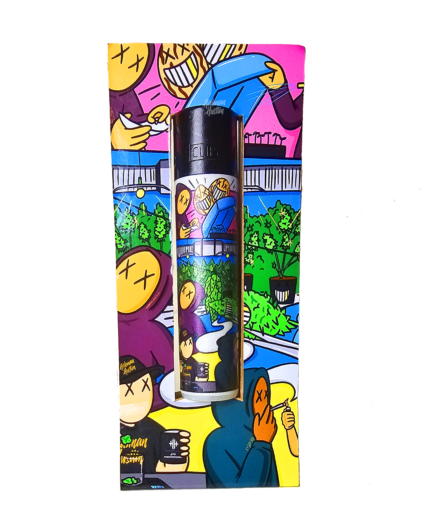 HH X TRAPART: Seed to Smoke Lighter - White/Colour