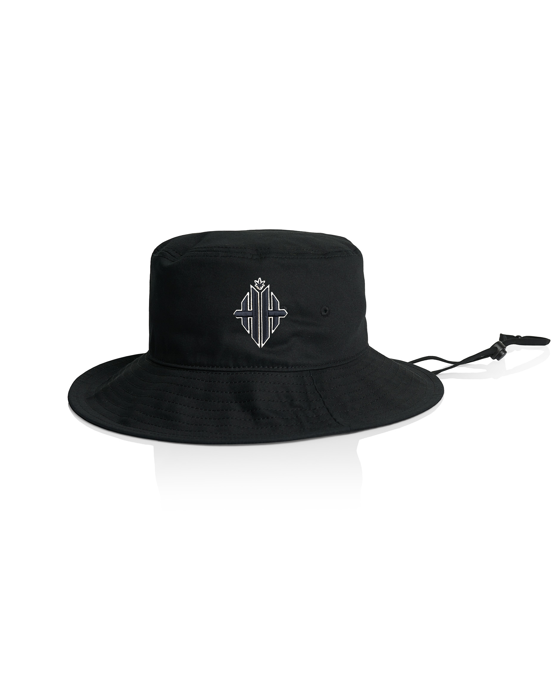 HH Monochrome Bucket Hat - Black/White