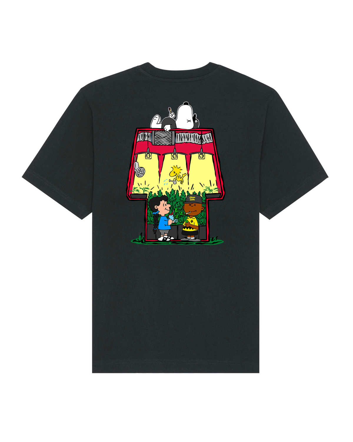 Charlie Green Tee - Black/Colour