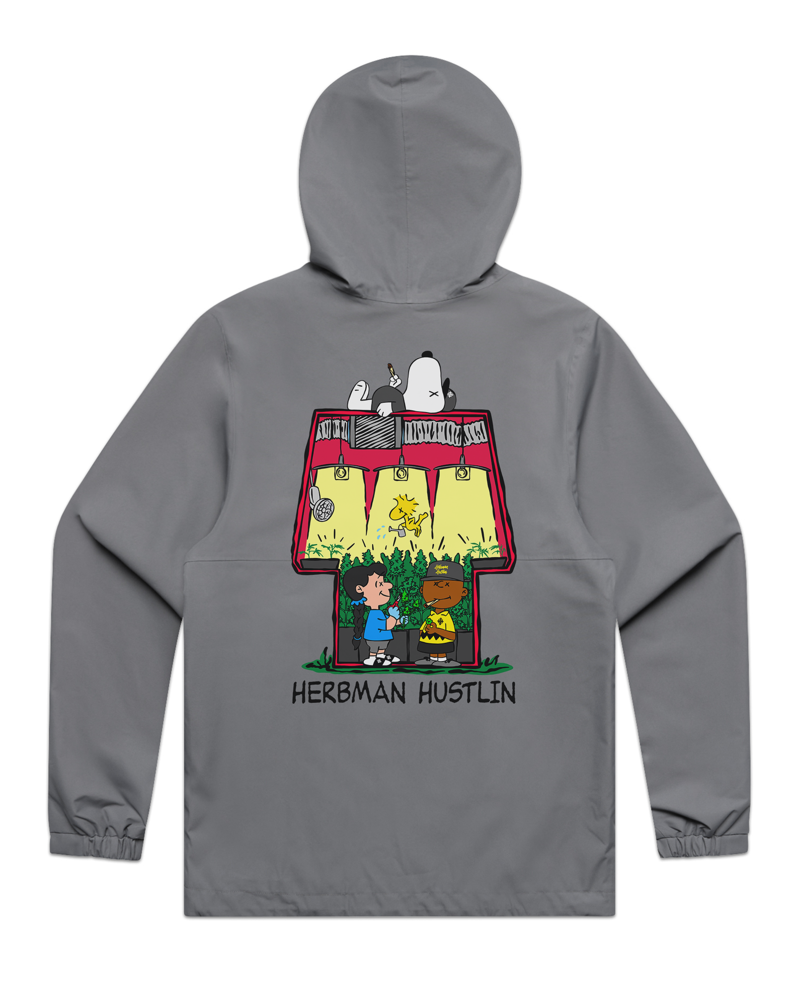 HH x Charlie Green Waterproof Windbreaker - Grey/Colour