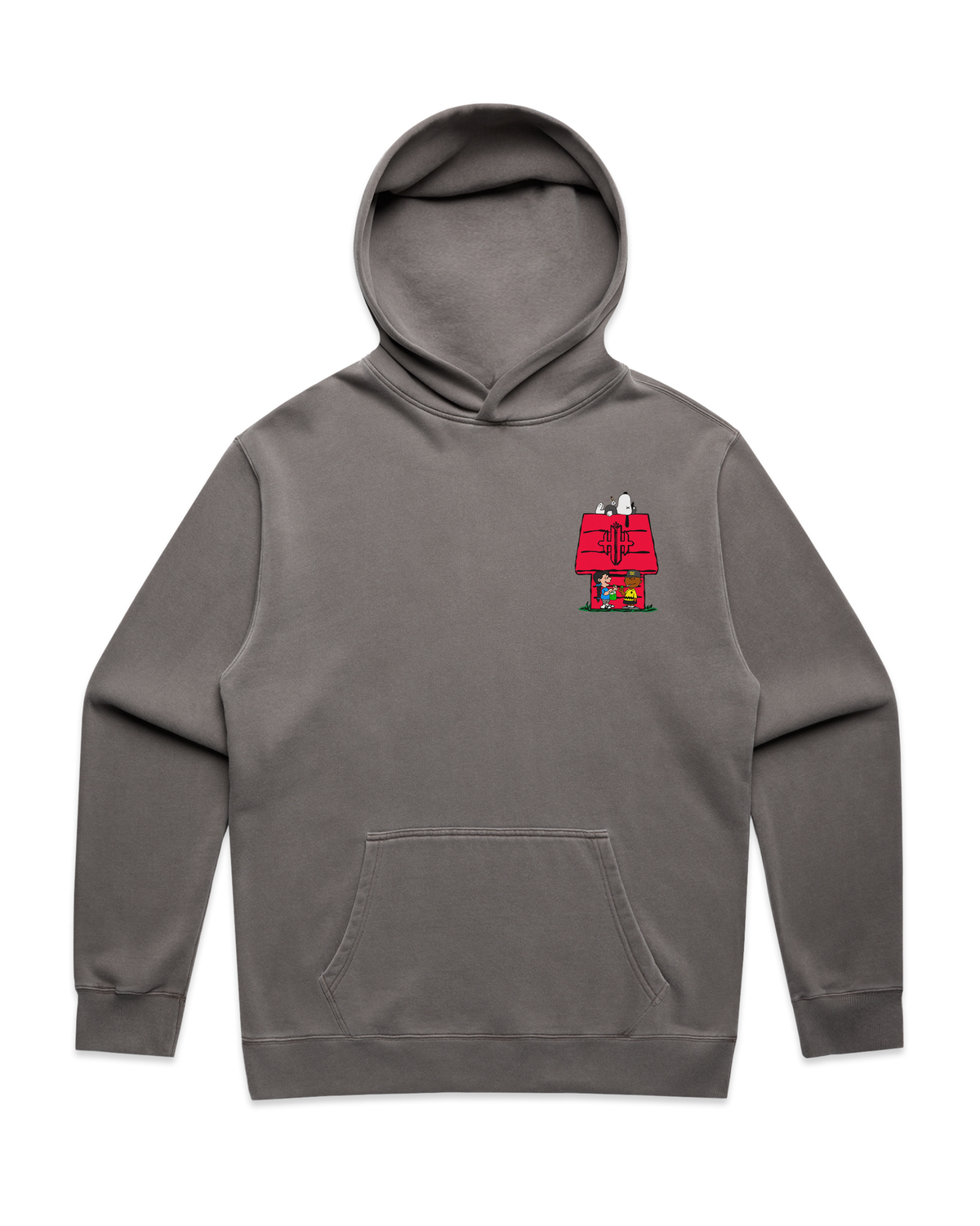 Charlie Green Relaxed Hoodie - Grey/Colour