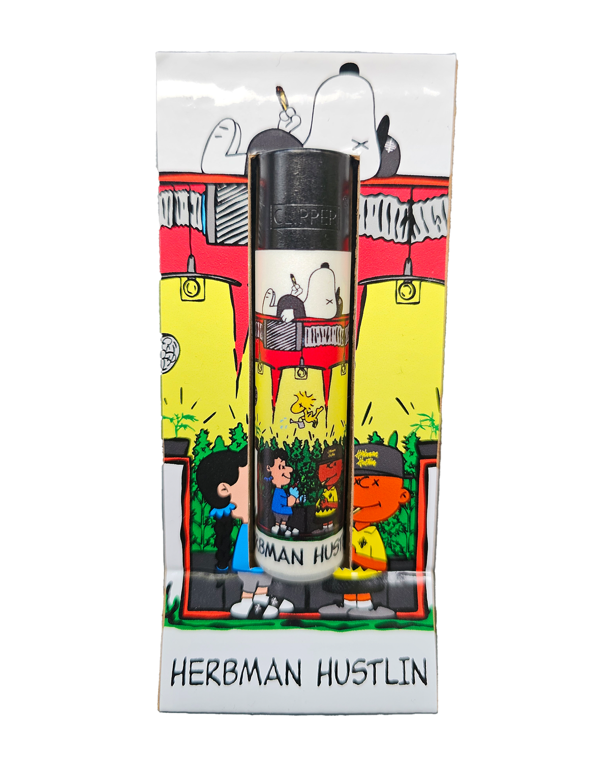 Charlie Green Clipper Lighter - White/Colour