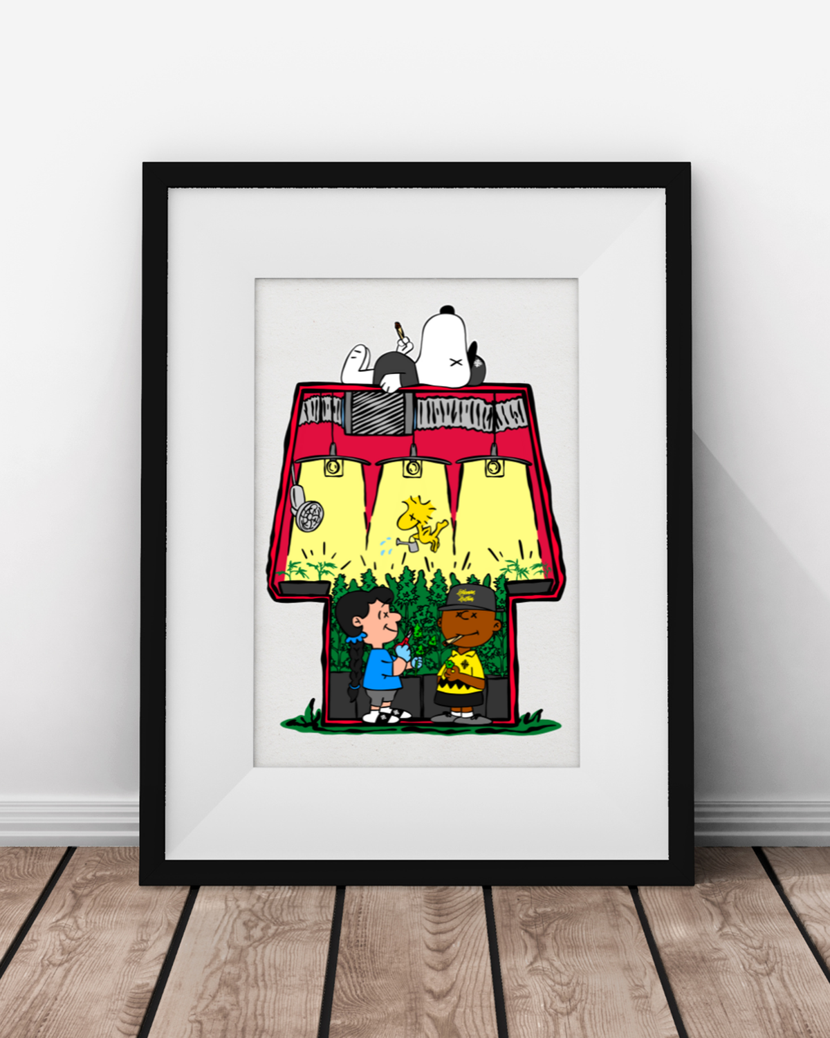 Charlie Green A3 Poster Print - Den/Grow