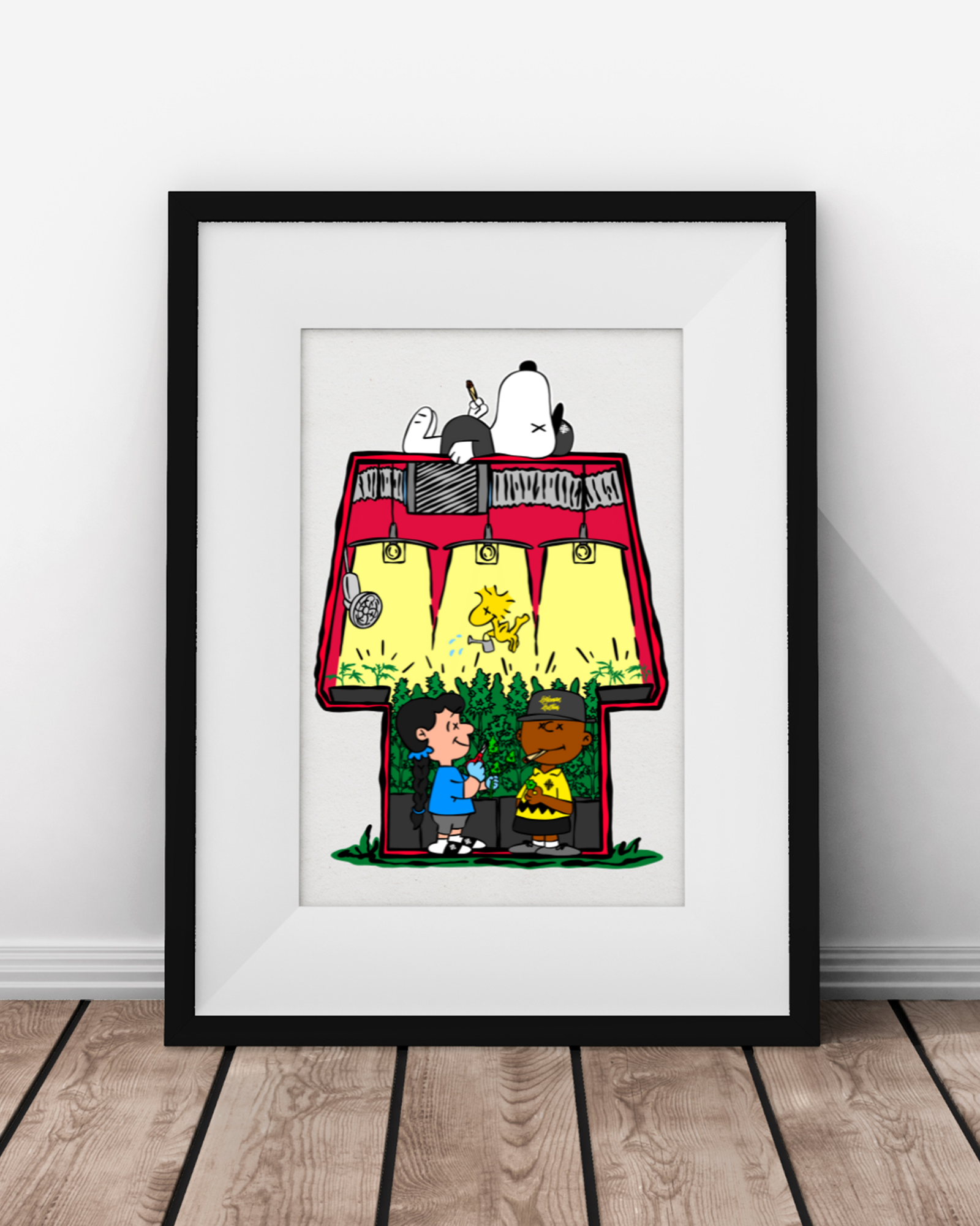 Charlie Green A3 Poster Print - Den/Grow