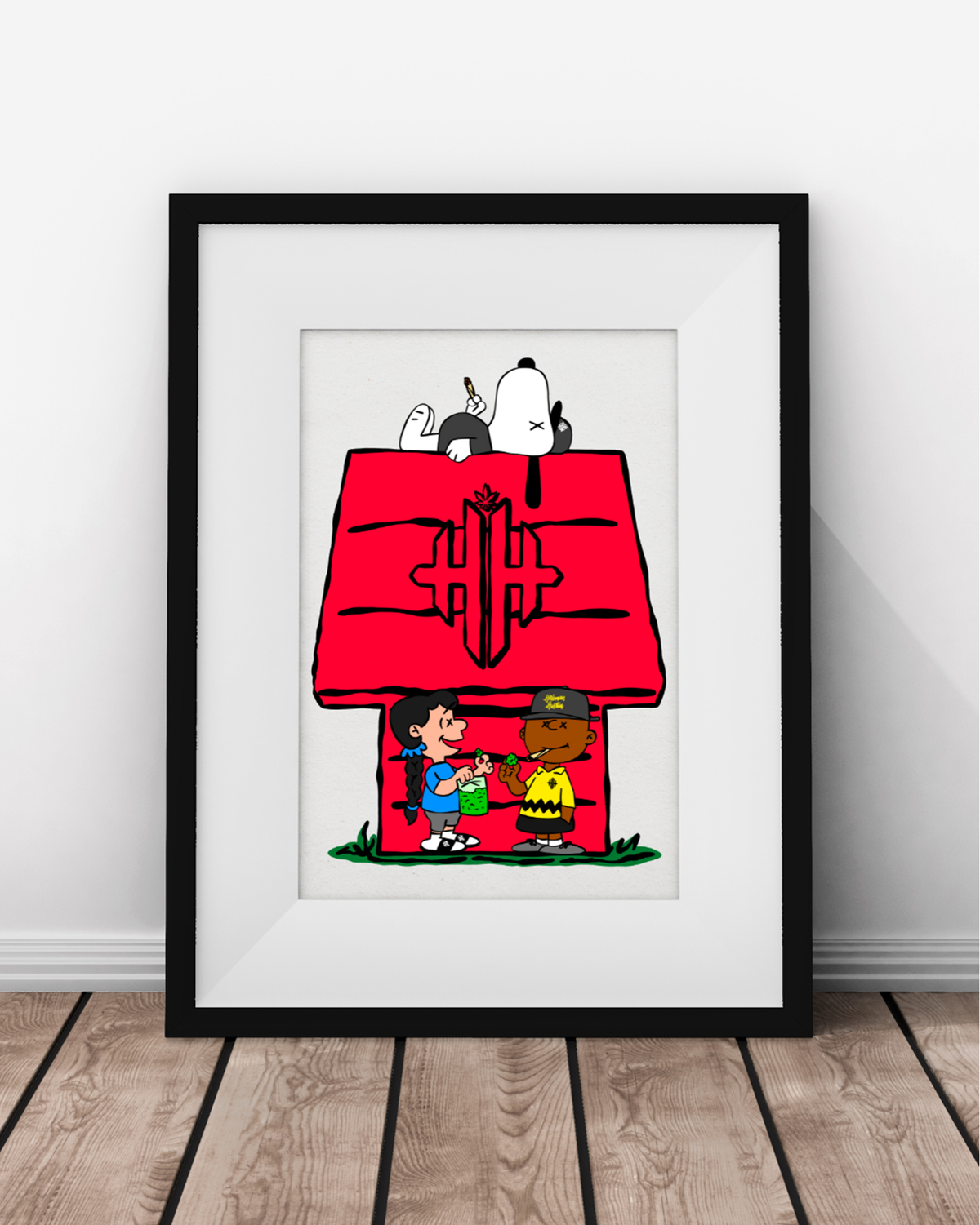 Charlie Green A3 Poster Print - Den/Grow