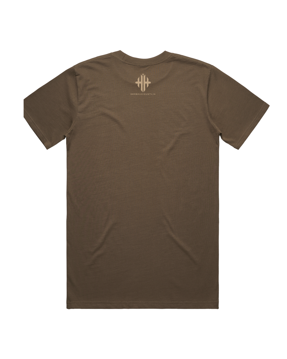 Herbman Hustlin Puff Puff Tee - Coffee &amp; Cream Edition