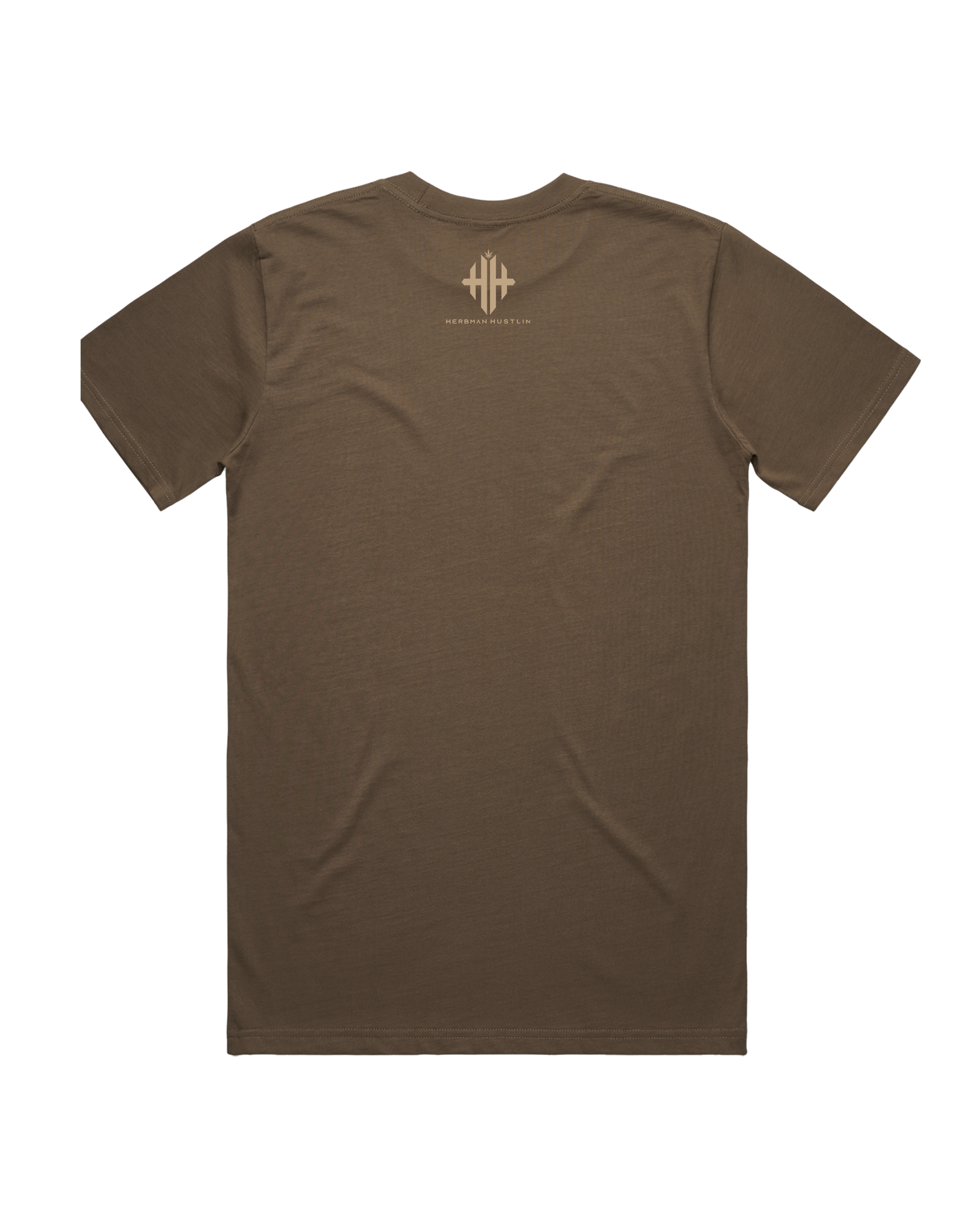 Herbman Hustlin Puff Puff Tee - Coffee & Cream Edition