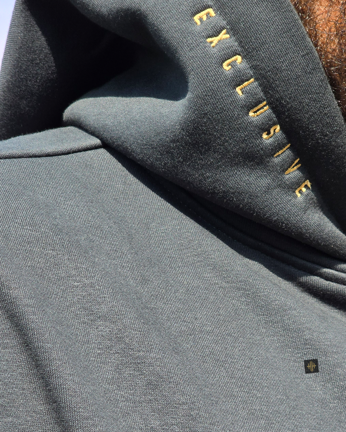 Doja x HH Oversized Hoodie - Charcoal/Gold - Free Lighter