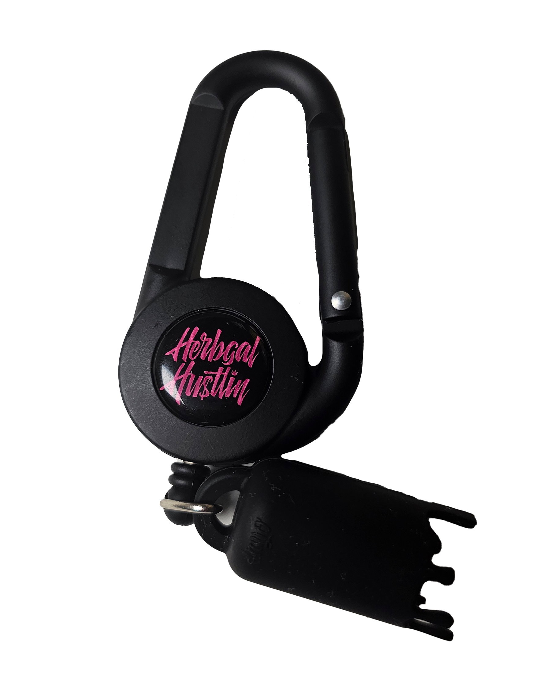 Herbgal Hustlin Lighter Leash - Black/Pink