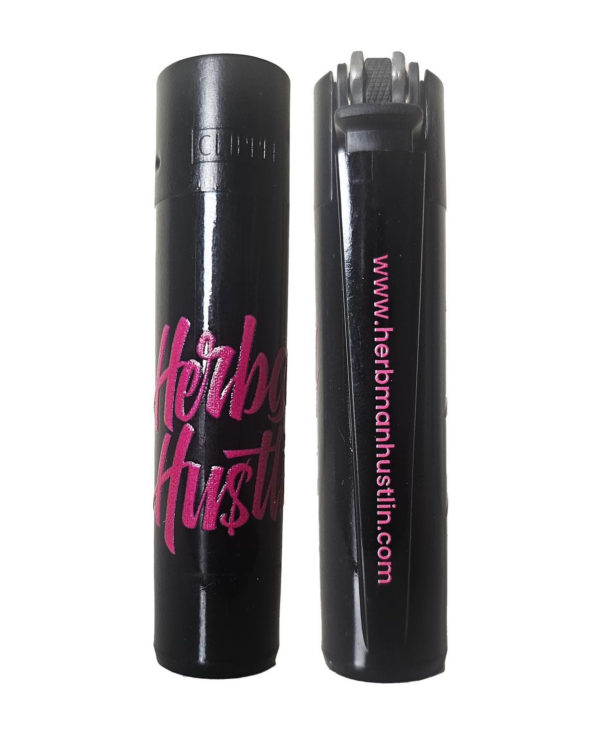 Herbgal Hustlin Clipper Lighter - Black/Pink