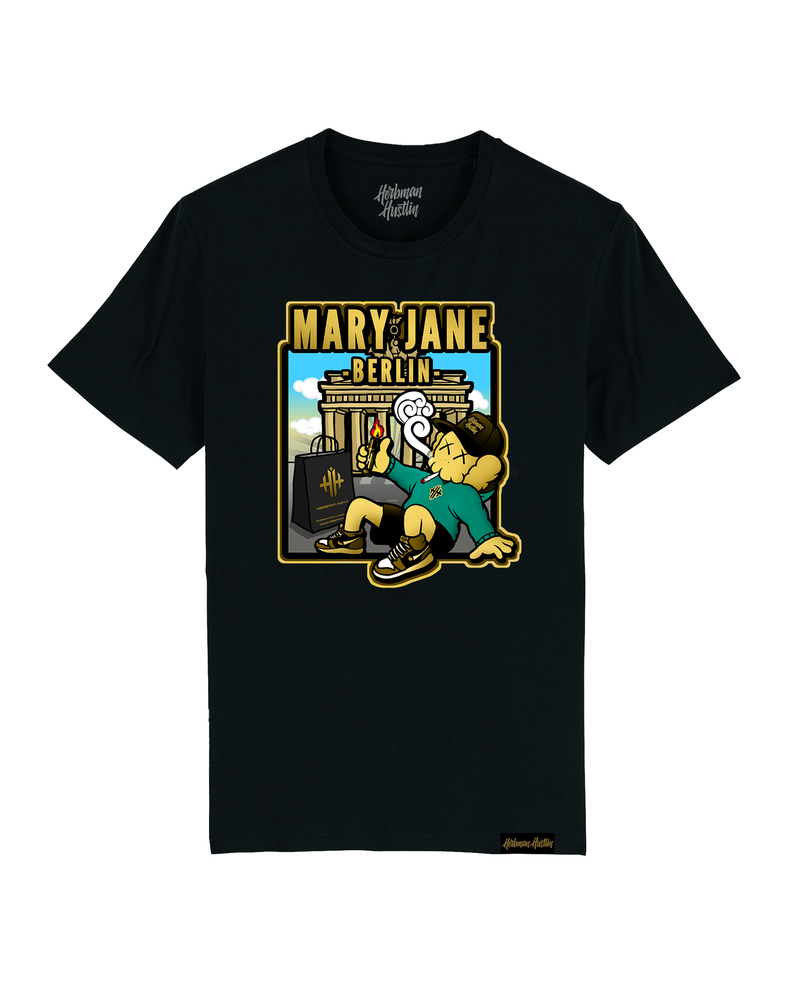 DRAWS in BERLIN 2025 Tee - Black/Gold