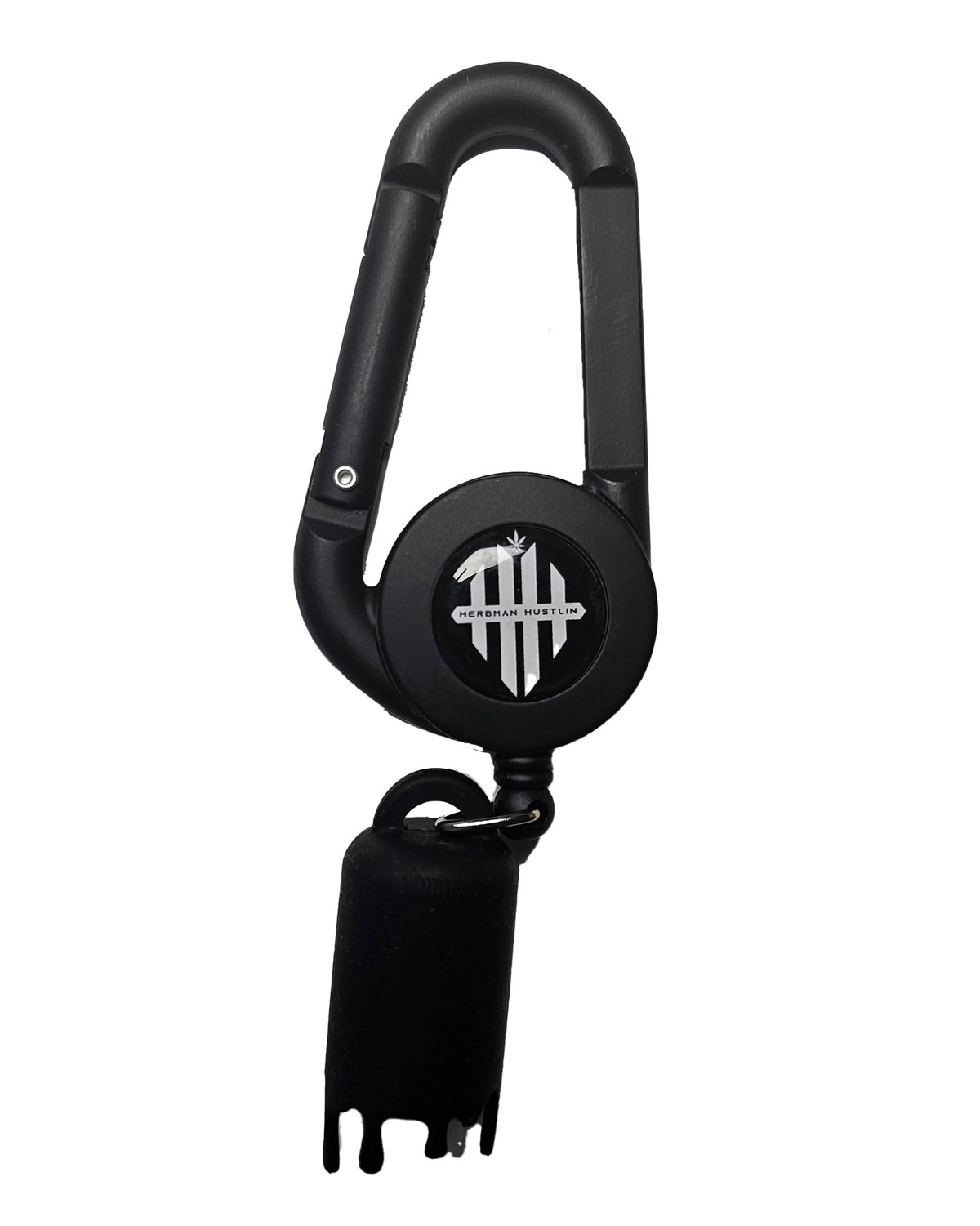 Herbman Hustlin Monogram Lighter Leash - Black/White