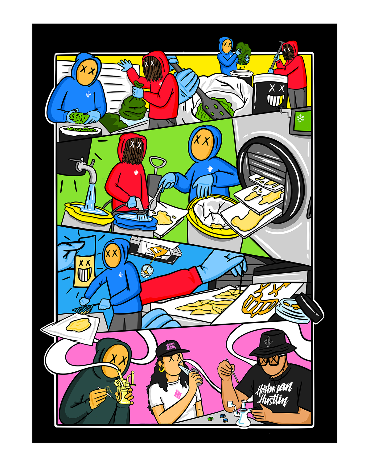 HH X Ital Melts X TRAPART: Root to Rosin Mood Mat