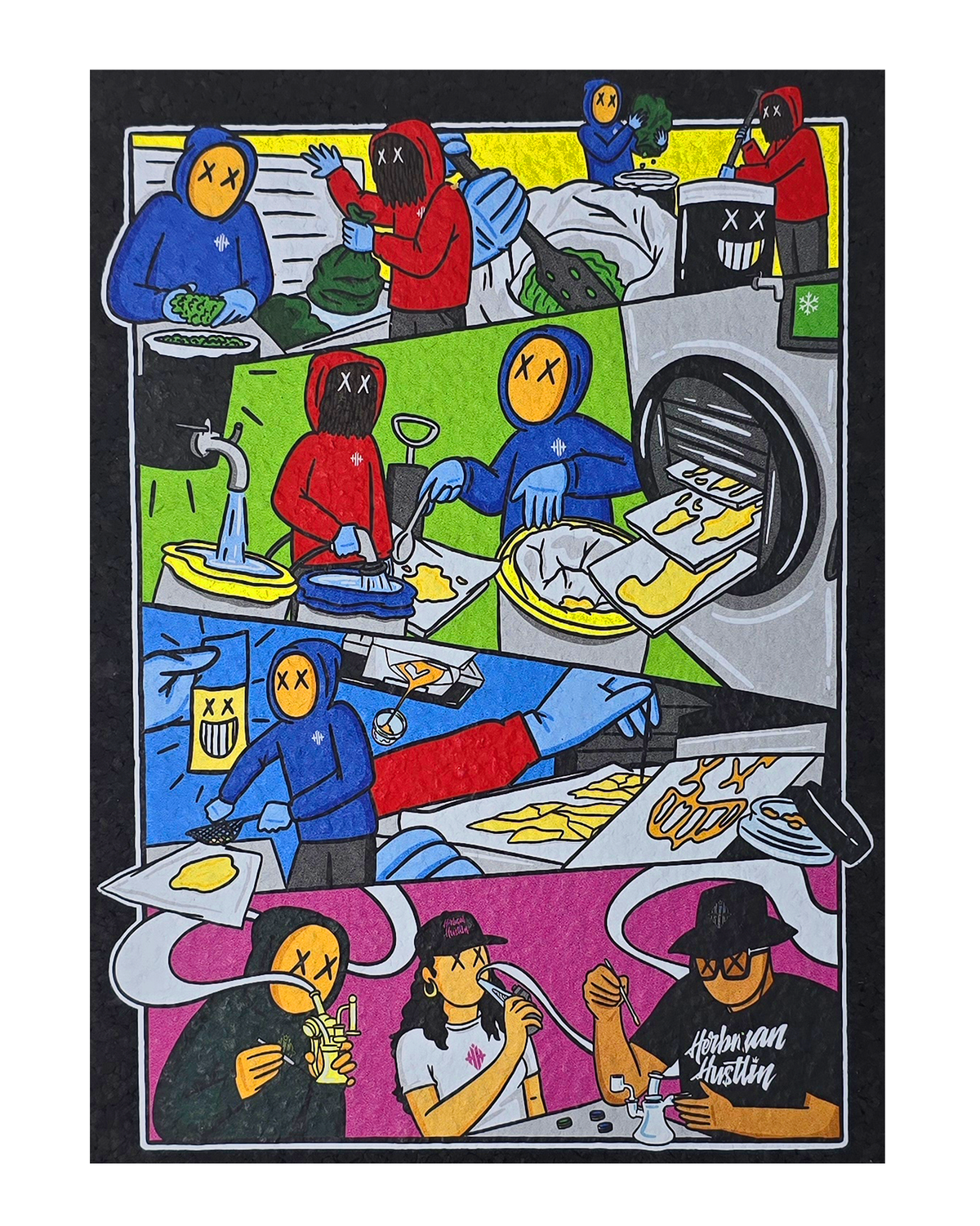 HH X Ital Melts X TRAPART: Root to Rosin Mood Mat