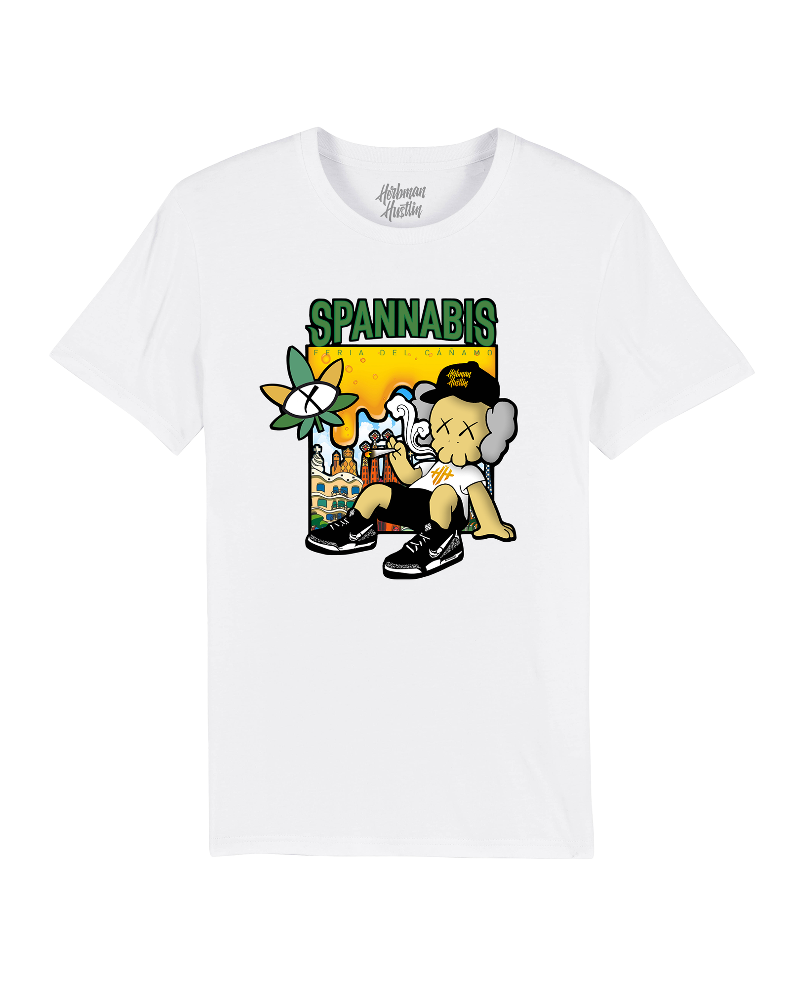 DRAWS SPANNABIS Tee - White/Colour