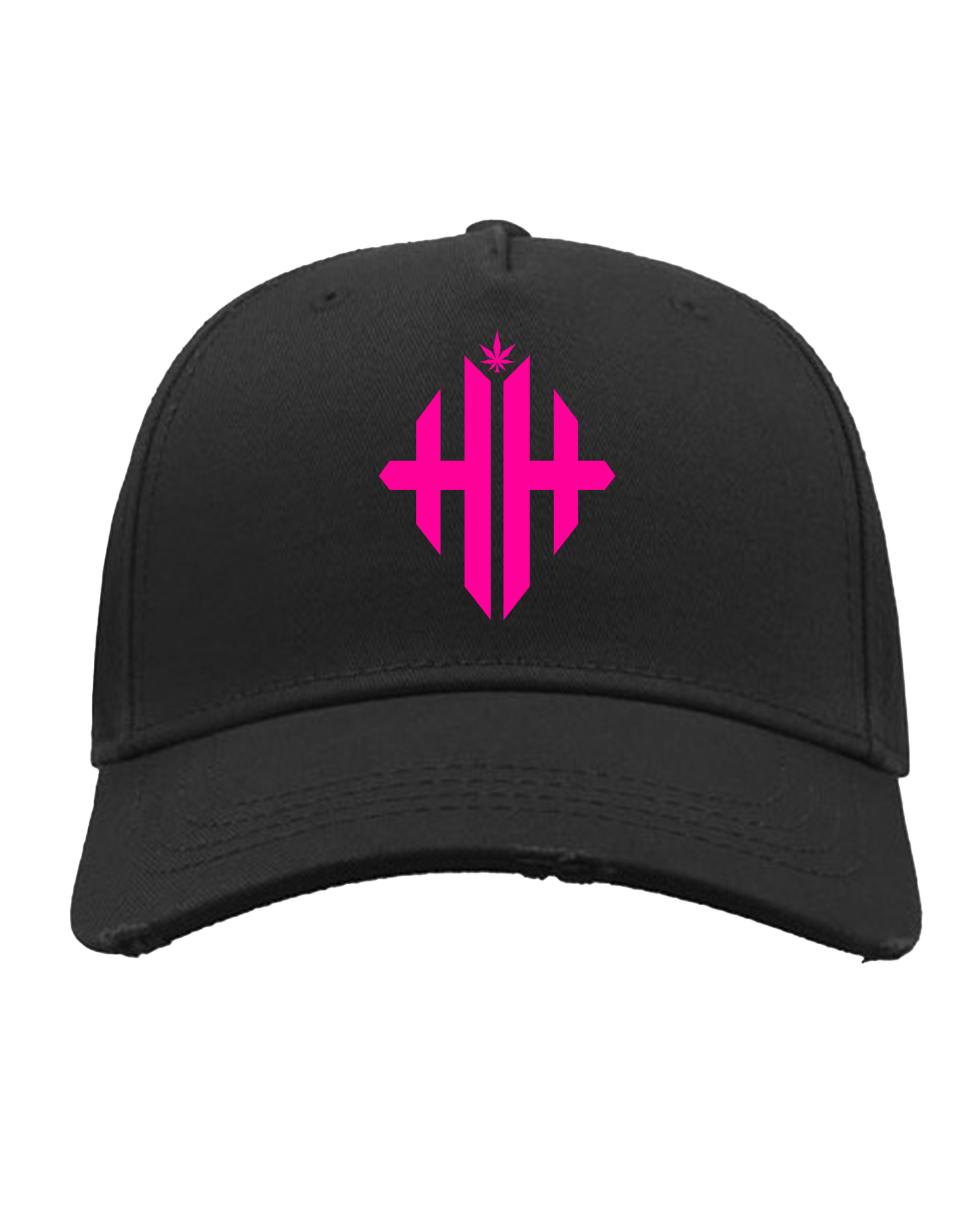 Herbman Hustlin Monogram Cap - Black/Pink
