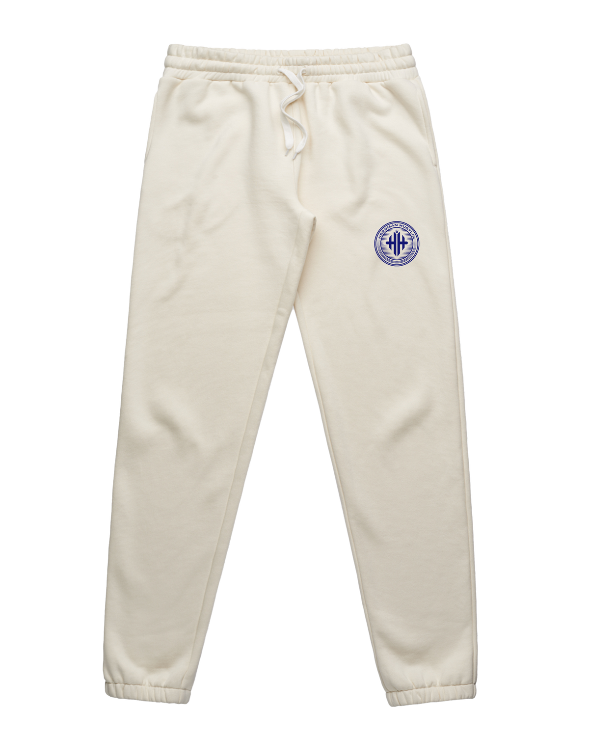 Herbman Hustlin Heavyweight PVC 3D Patch Tracksuit - Cream/Blue
