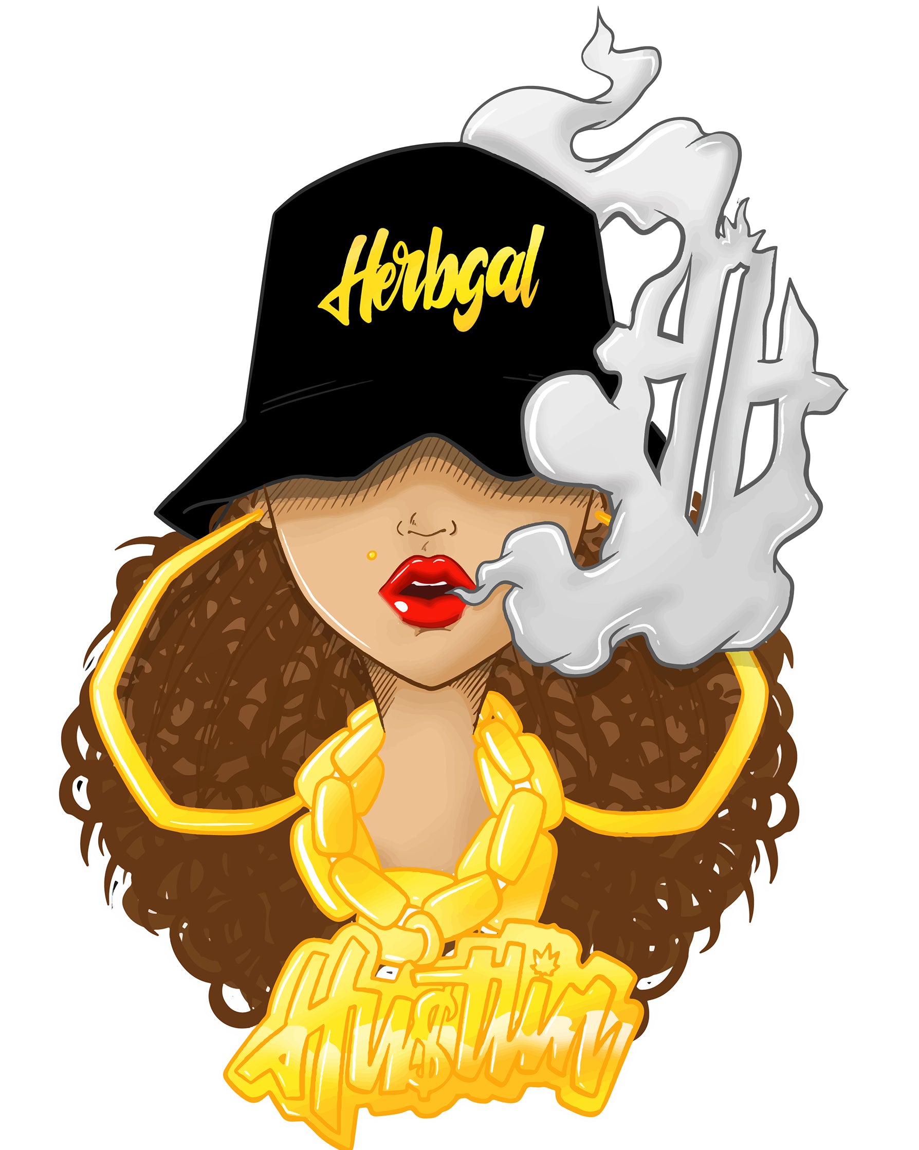 Herbman Hustlin Sticker pack