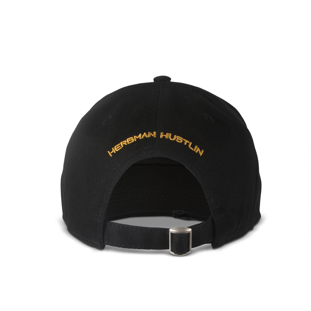 Herbman Hustlin Monogram Cap - Black/Gold - Back
