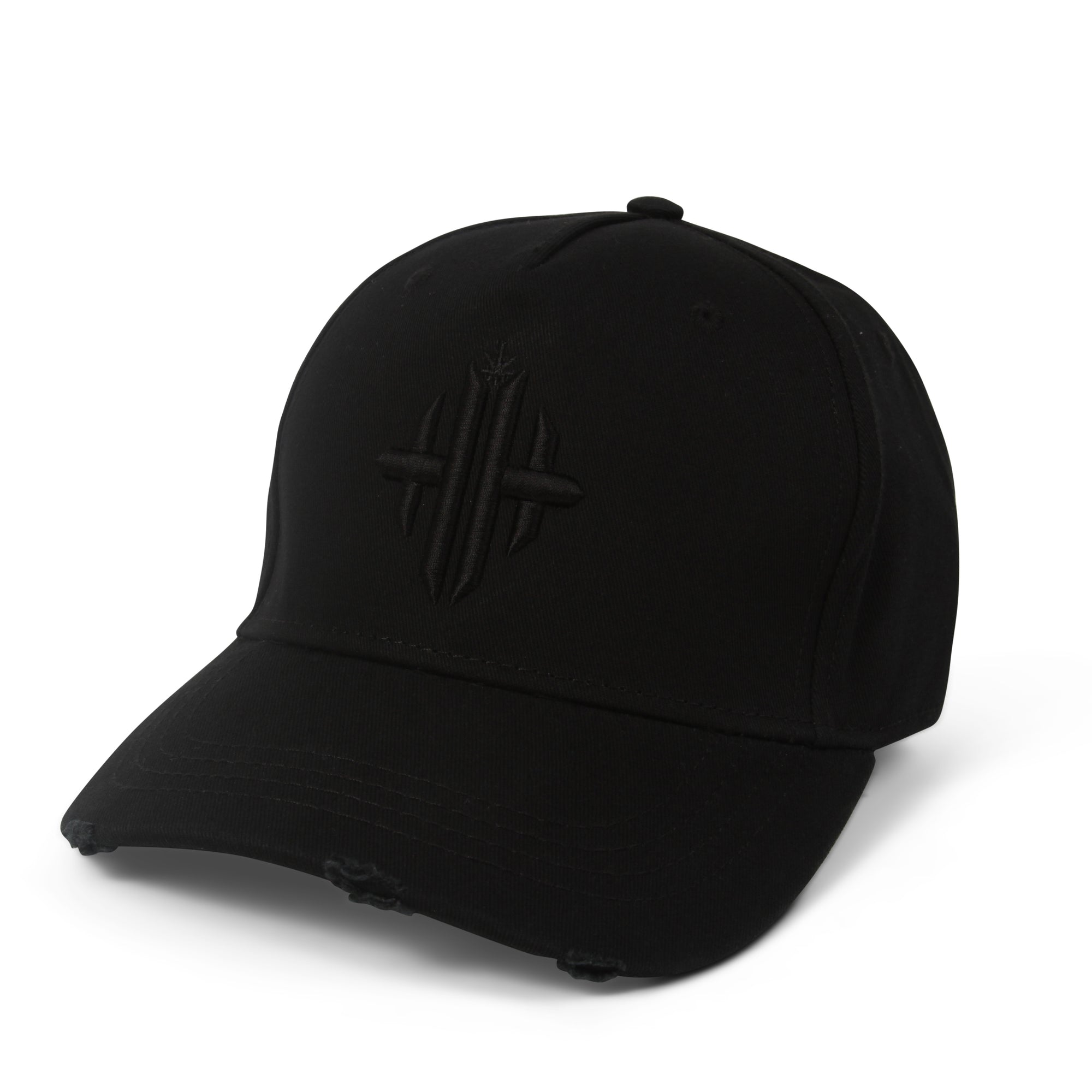 Herbman Hustlin Monogram Cap - Black/Black