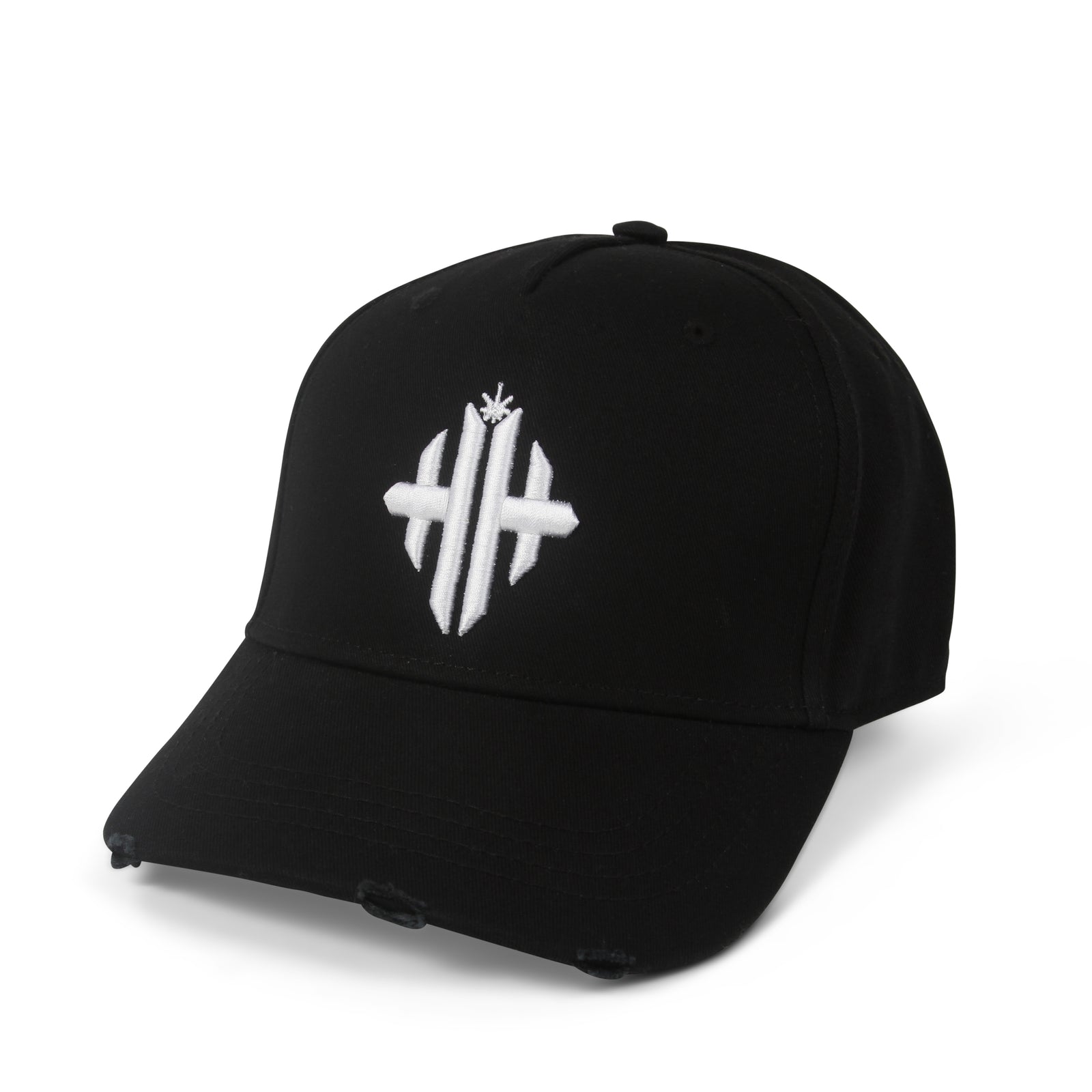 Herbman Hustlin Monogram Cap - Black/White