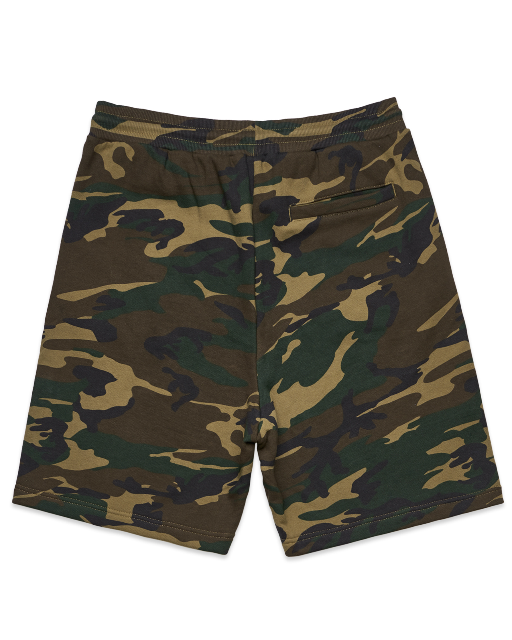 Herbman Hustlin Monogram Heavyweight Shorts - Camo/Orange